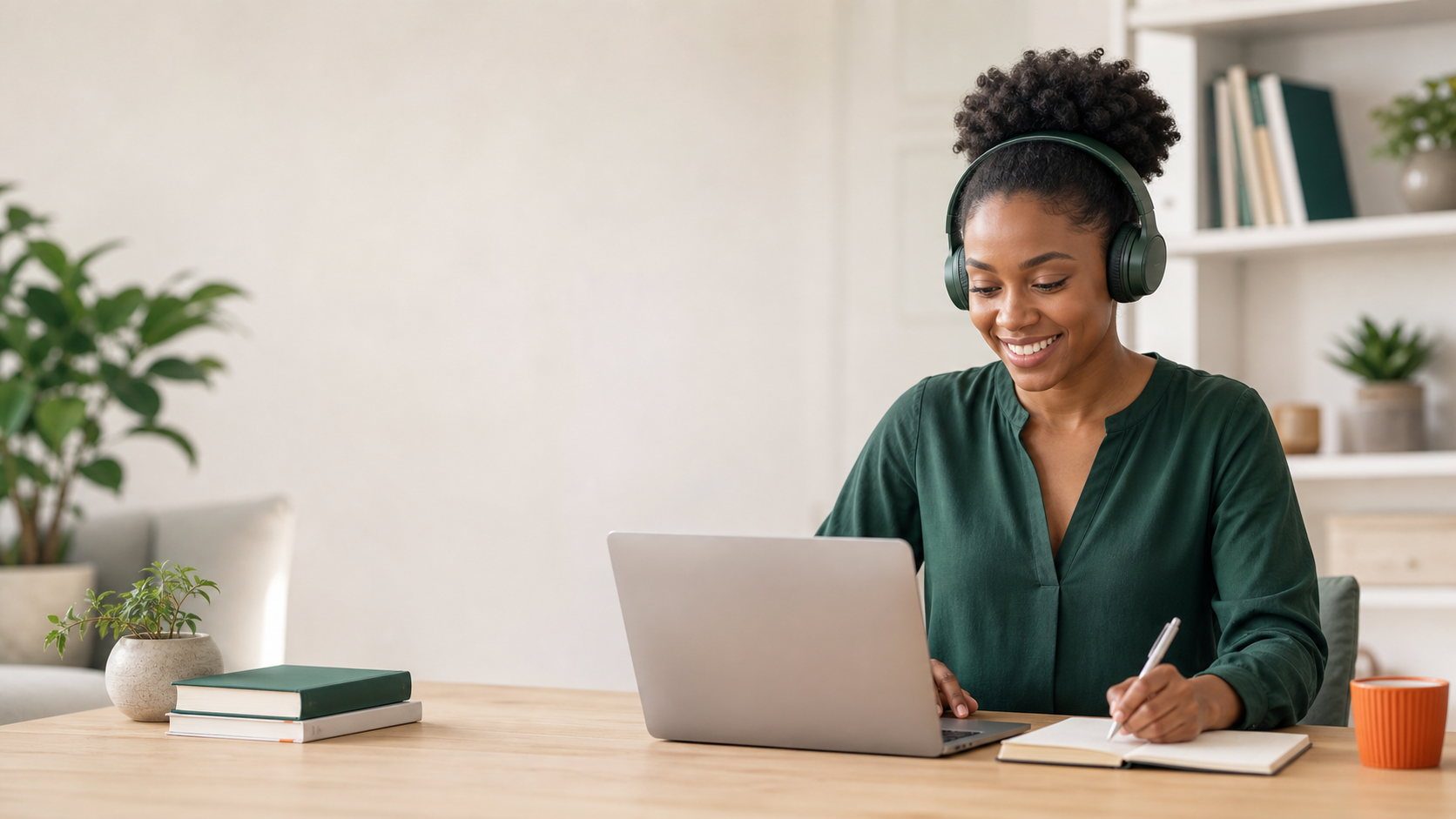 Apprenante NutVitaGlobalis Academy en formation en ligne